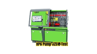 JZ-518의 Denso HP6 펌프 테스트
